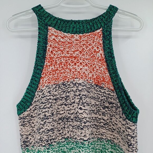 Anthropologie Maeve Harmony Sweater Tank Women's M Colorblock Stripes Knit - Picture 3 of 9